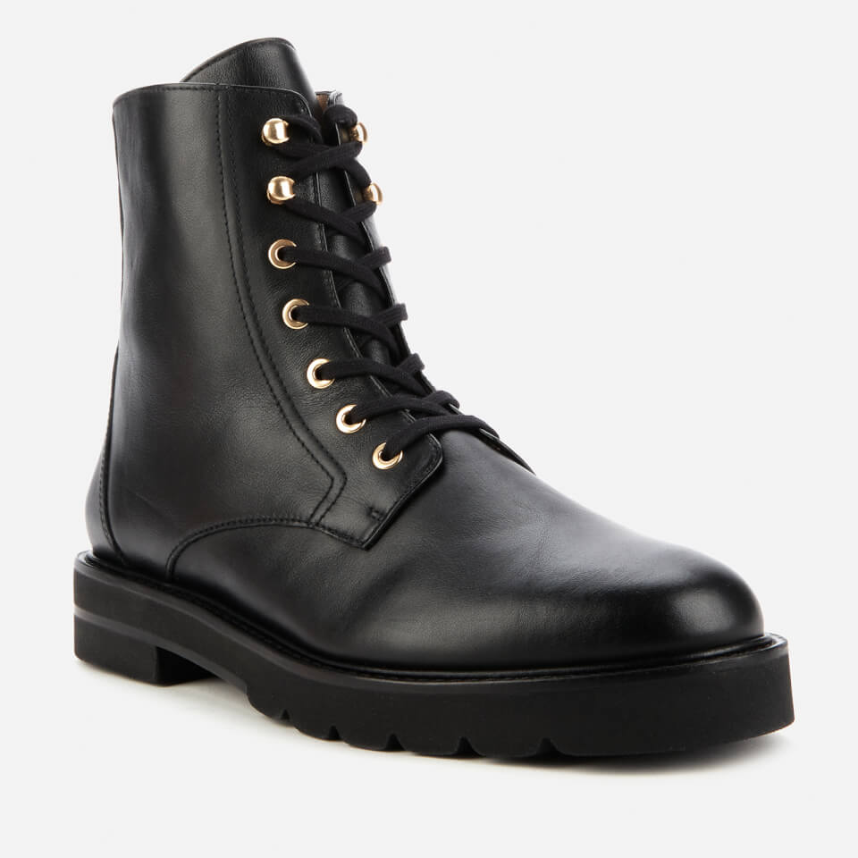 Combat boots stuart weitzman deals