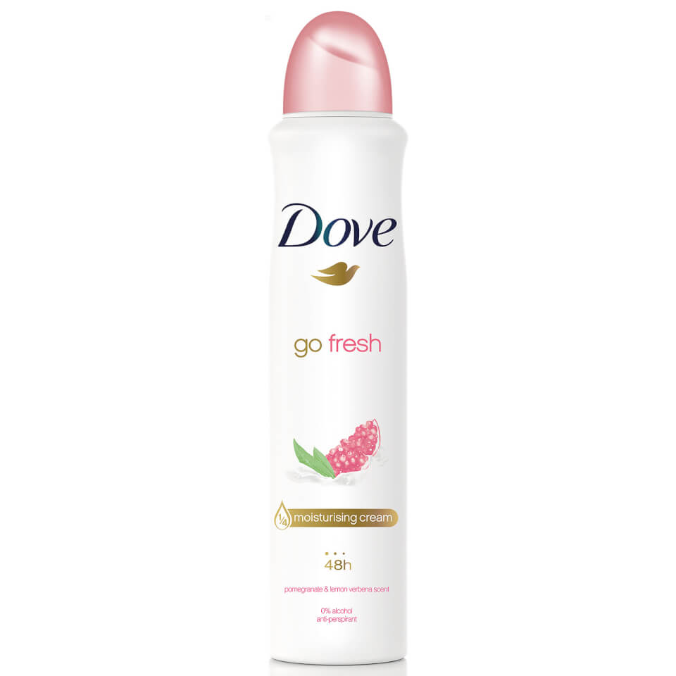 Dove Go Fresh Pomegranate & Lemon Verbena Anti-Perspirant Aerosol Deodorant 250ml