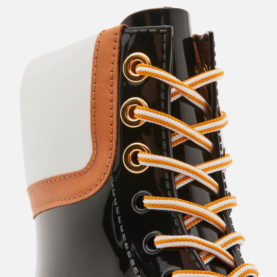 See By Chloé Women's Florrie PVC Rain Boots - Dark Red - UK