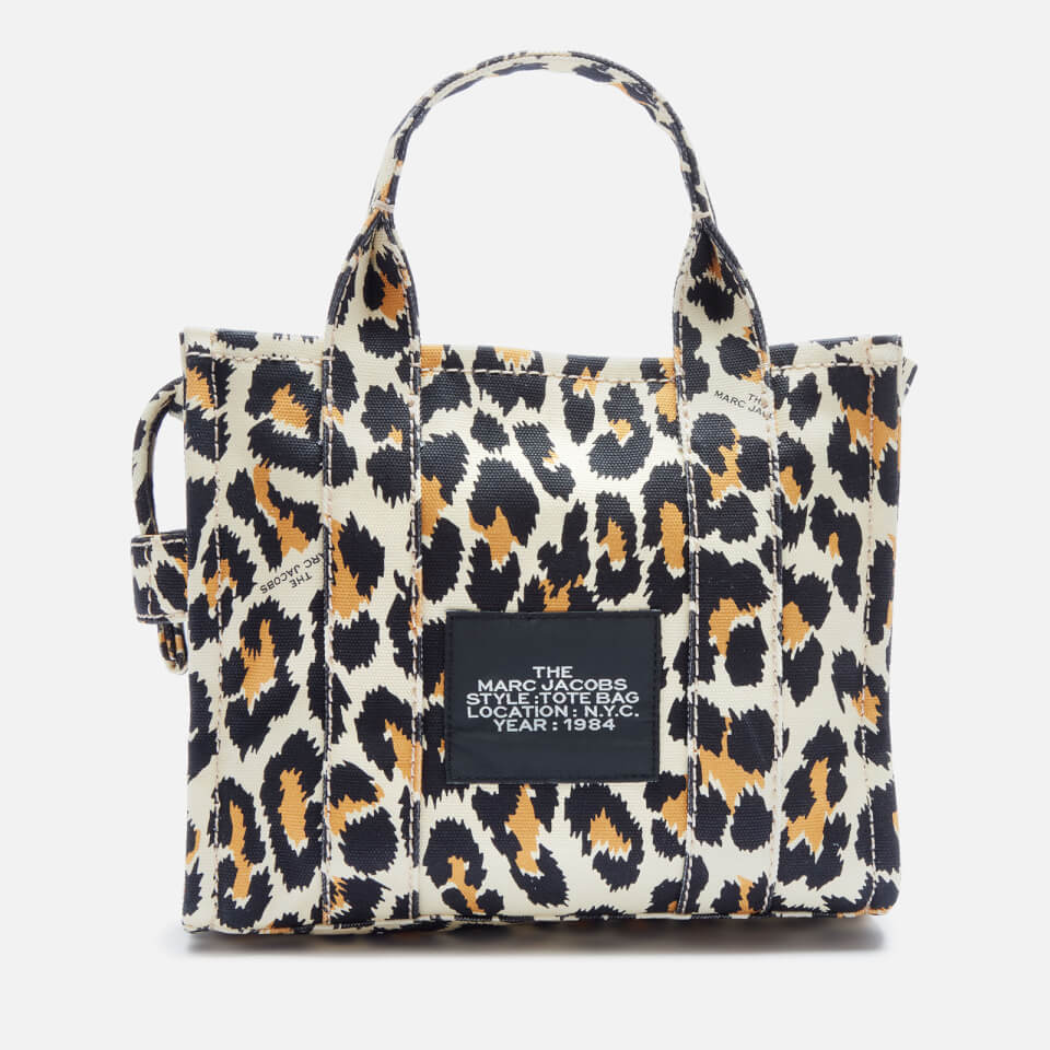 Marc Jacobs Women's Mini Leopard Traveler Tote Bag - Natural Multi