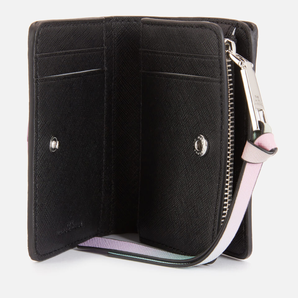 Marc Jacobs Women's Mini Compact Wallet - Green Multi