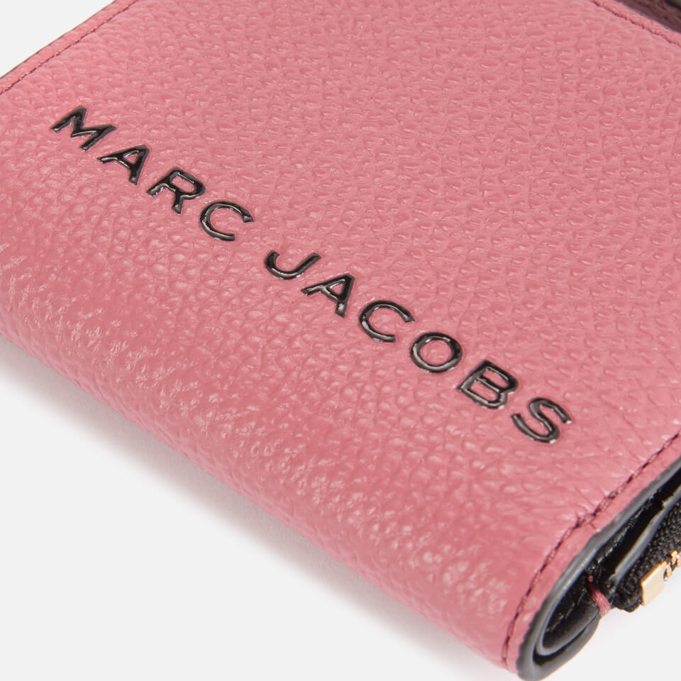 Marc Jacobs Women's Mini Compact Zip Wallet - Dusty Ruby