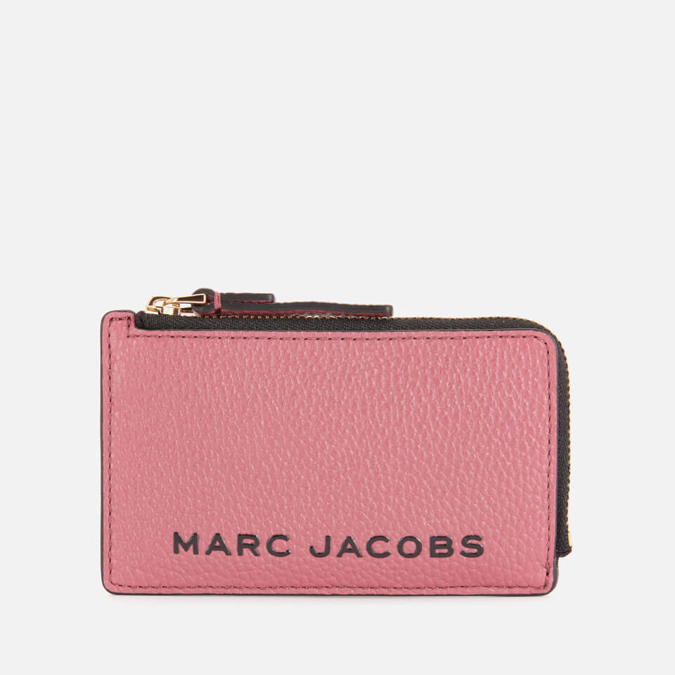 Marc Jacobs Women's Small Top Zip Wallet - Dusty Ruby