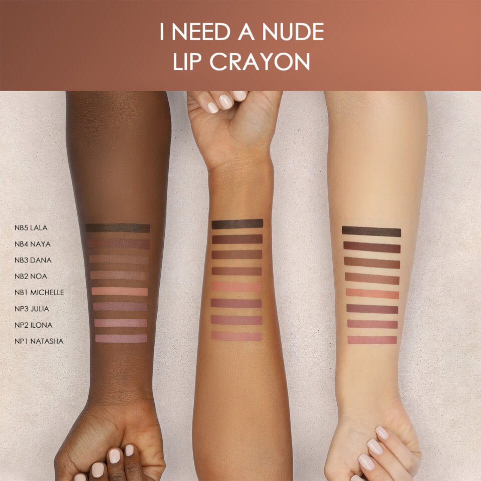 Natasha Denona I Need a Nude Lip Crayon (Various Shades)