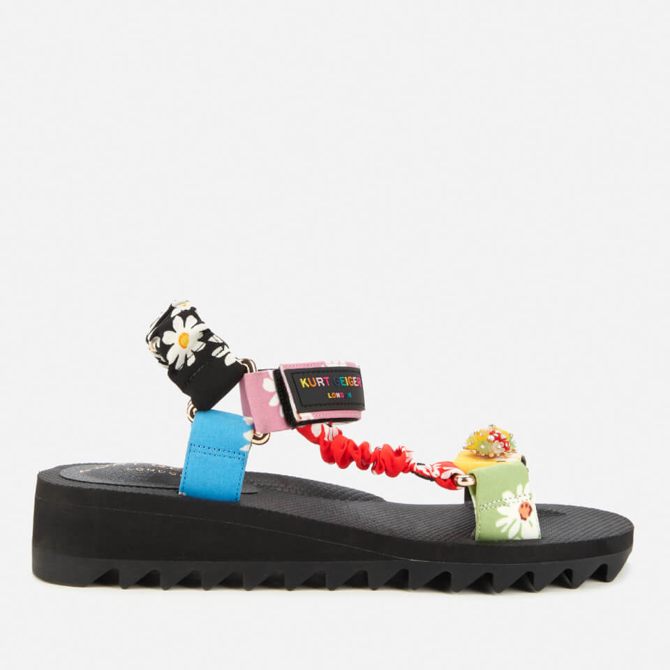 Kurt Geiger London Women's Orion Trek Sandals - Multi | FREE UK Delivery |  Allsole