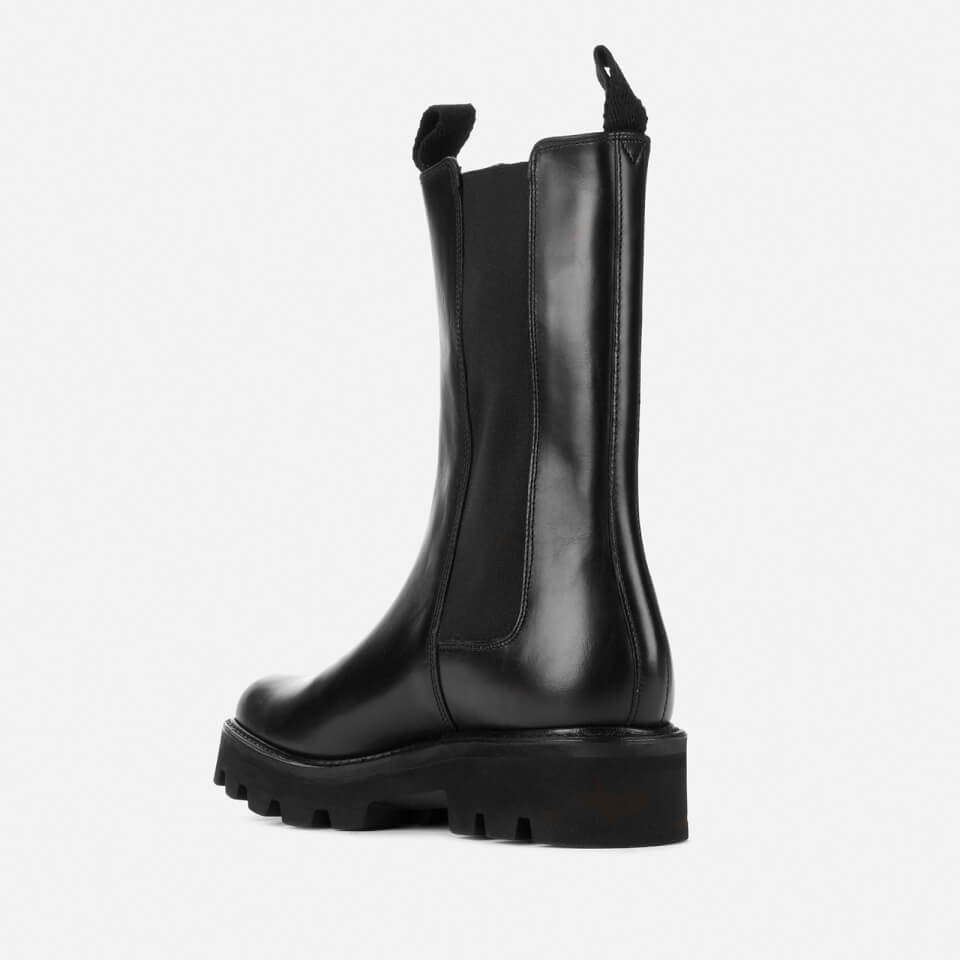 Grenson Women's Doris Leather Chelsea Boots - Black Pull Up