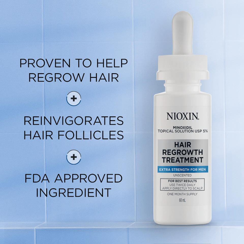 Nioxin Minoxidil Hair Regrowth Treatment Men 2 Oz Free Delivery 5030