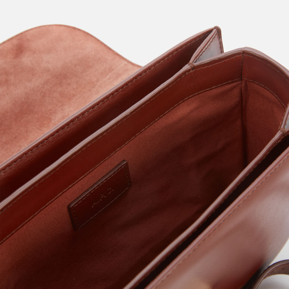 A.P.C. Grace Leather Small Crossbody Bag