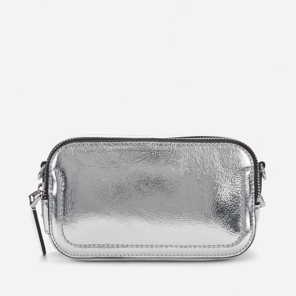 KARL LAGERFELD Women's K/Ikonik 3D Pin Camera Bag - Silver