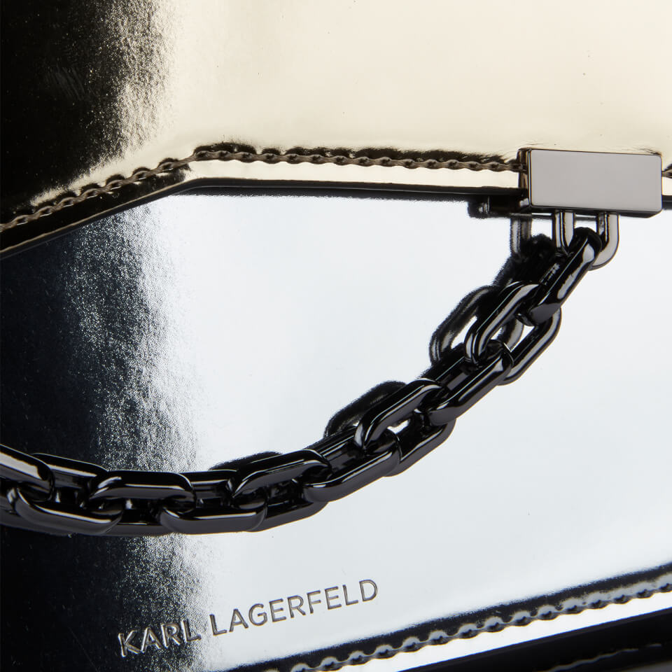 KARL LAGERFELD Women's K/Karl Seven Specchio Bag - Metallic