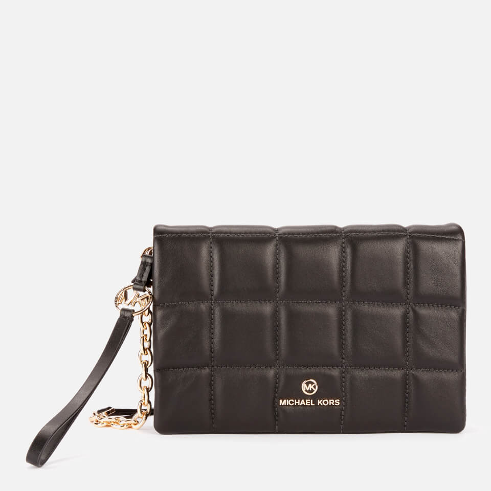 MICHAEL Michael Kors Women s Jet Set Charm Small Double Pouch Cross Body Bag Black