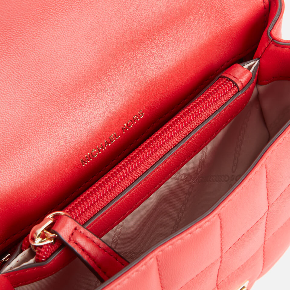 MICHAEL Michael Kors Women's Soho Small Chain Shoulder Bag - Bright Red