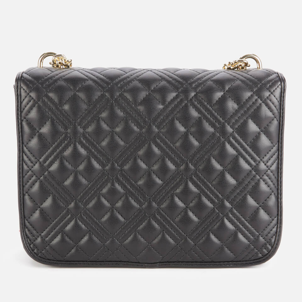 Love Moschino Women's Quilted Classic Bag - Black