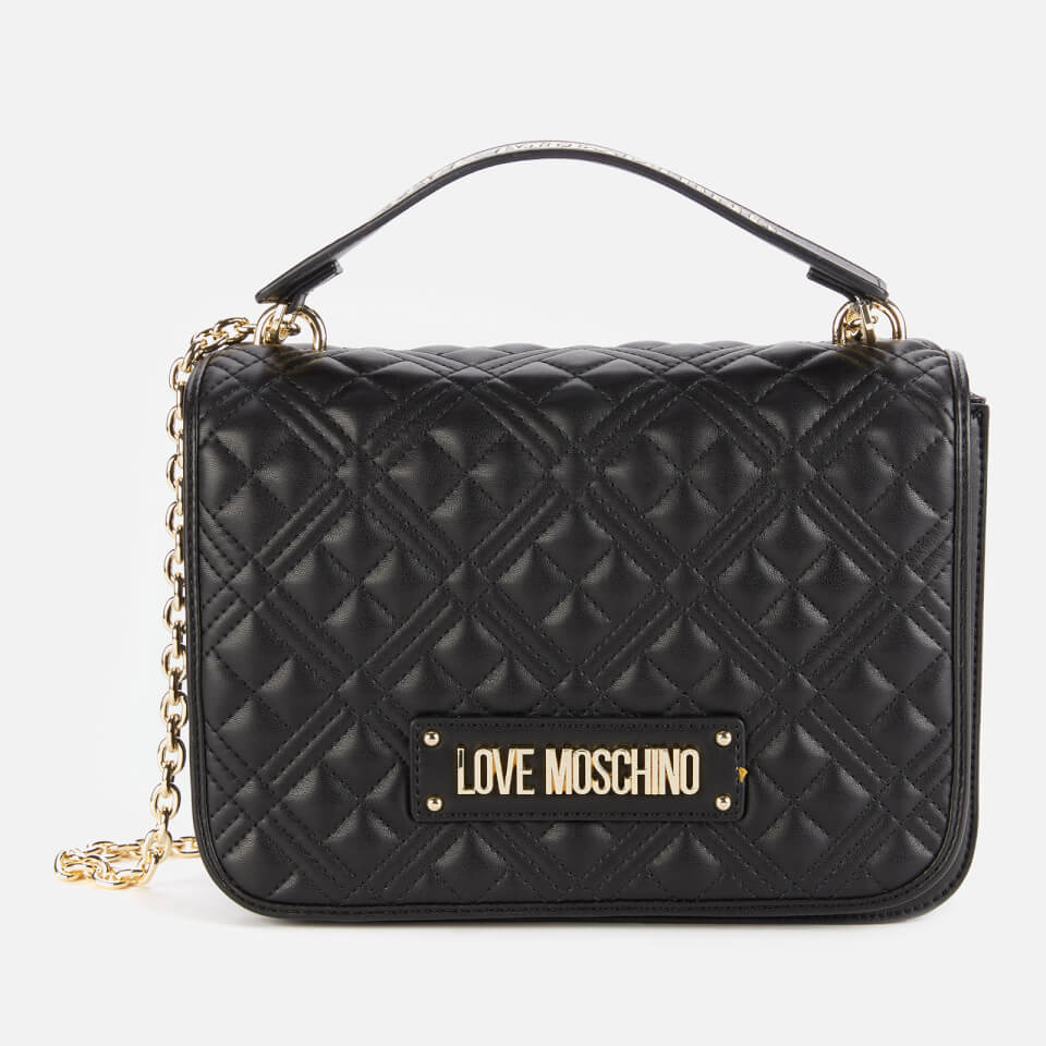 Love Moschino Women's Quilted Classic Bag - Black