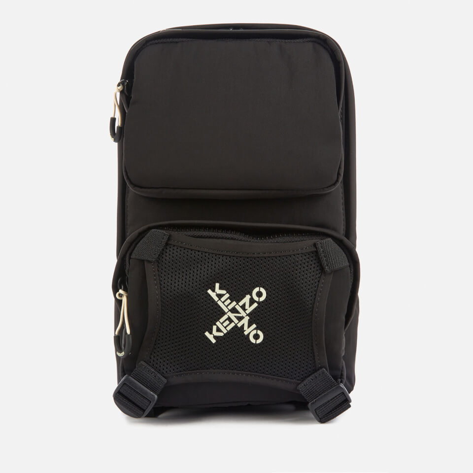 KENZO Men s Sport One Shoulder Backpack Black Coggles