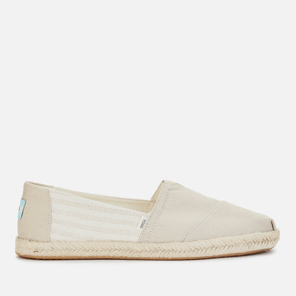 Pearlized metallic canvas women's espadrilles best sale