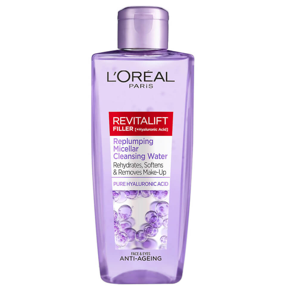 L'Oréal Paris Revitalift Filler [+ Hyaluronic Acid] Cleansing Micellar Water 200ml