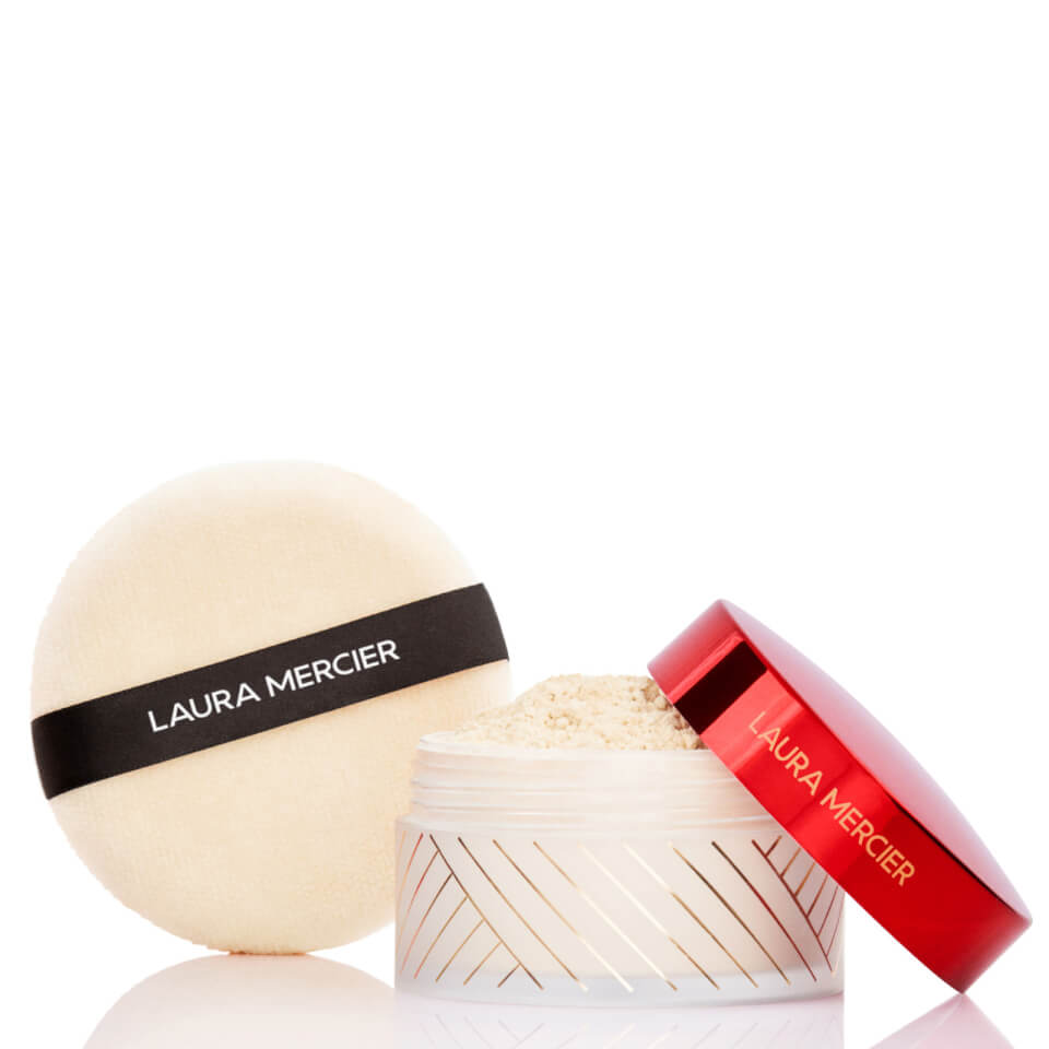 Laura Mercier Set for Luck Translucent Loose Setting Powder with Puff - Translucent