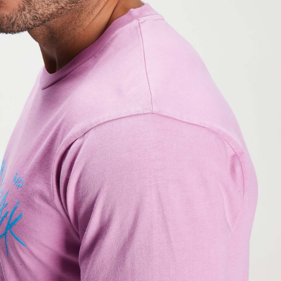MP X Zack George Men's Washed T-Shirt - Pink Lavender