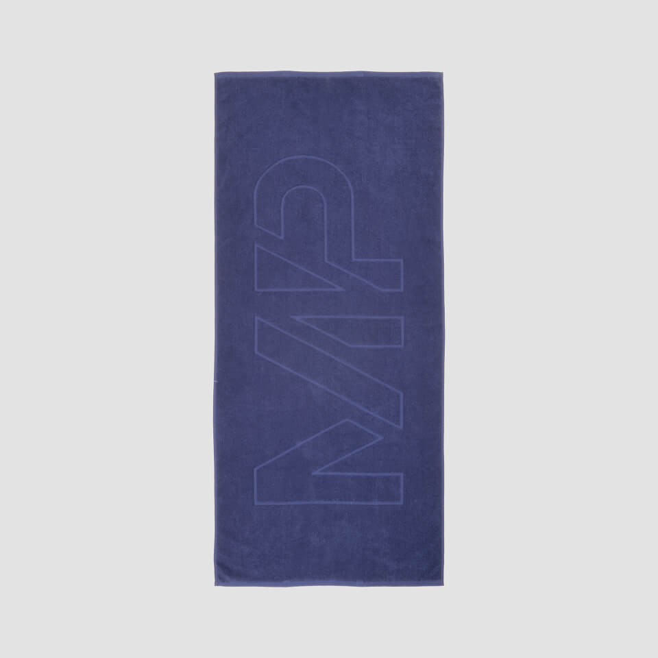 MP Logo Beach Towel - Navy