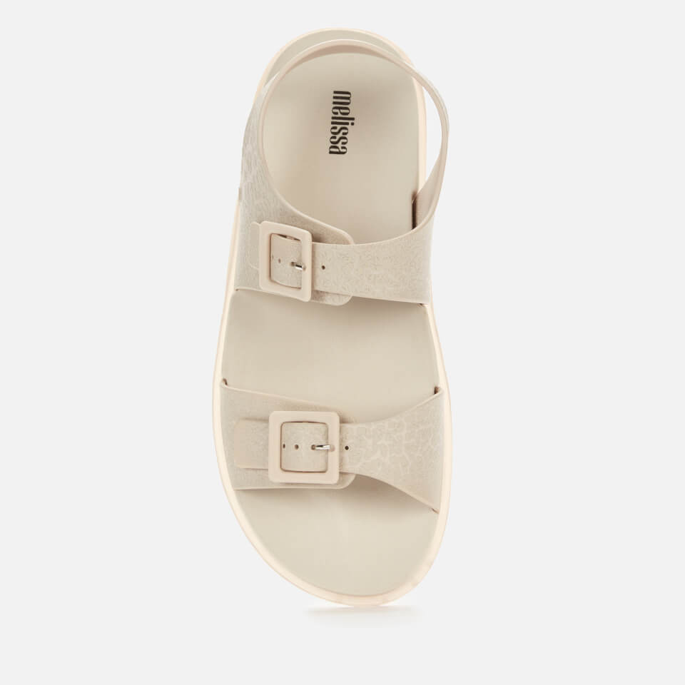 Melissa Women's Wide Double Strap Sandals - Ivory Texture