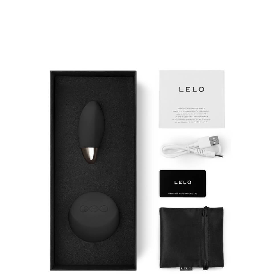 LELO Lyla 2 Sex Bullet Massager - Black with Sense Motion Technology