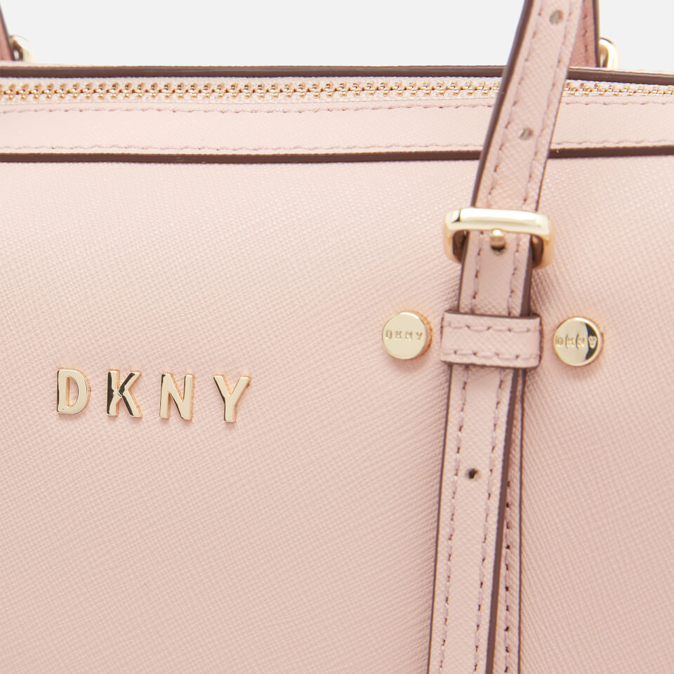 DKNY Women's Bo Small Barrel Bag - Rose/Gold