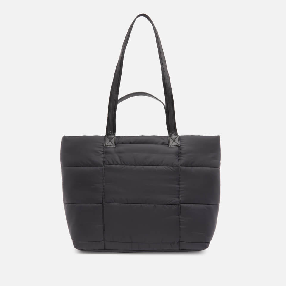 DKNY Women's Toby Quilted Nylon Tote Bag - Black