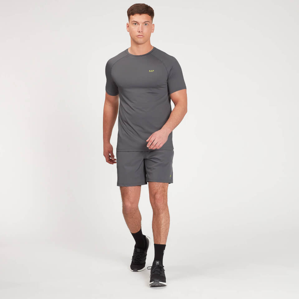 MP Men's Graphic Running Short Sleeve T-Shirt - Carbon