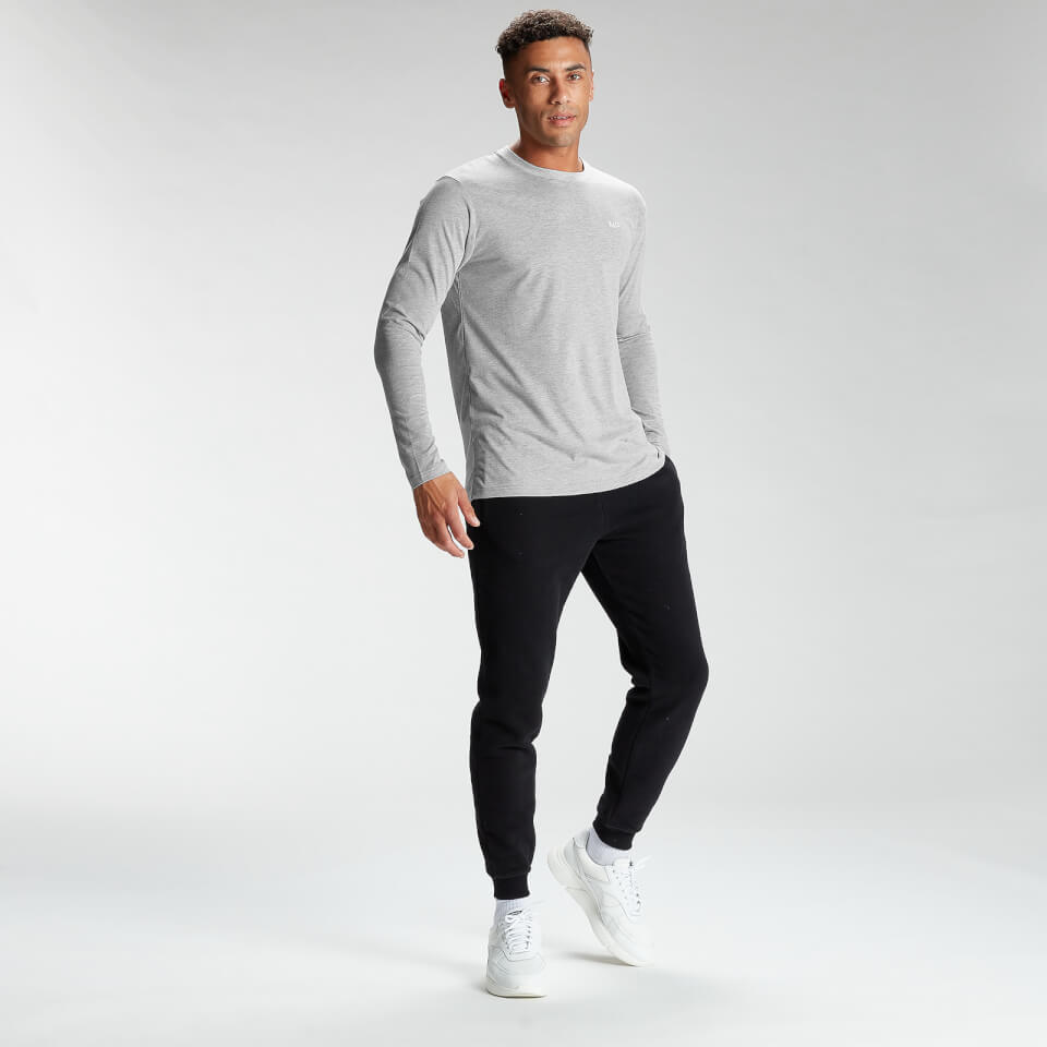 MP Men's Rest Day Long Sleeve Top - Classic Grey Marl