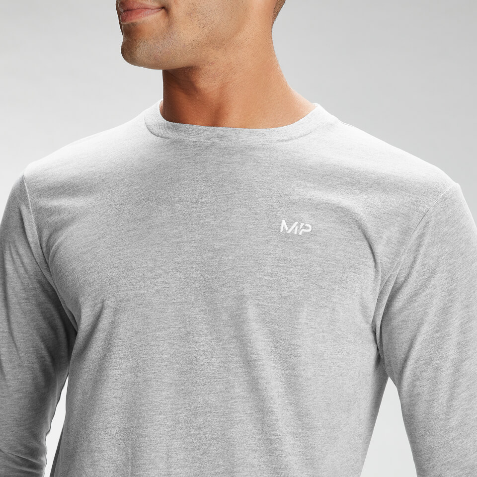 MP Men's Rest Day Long Sleeve Top - Classic Grey Marl