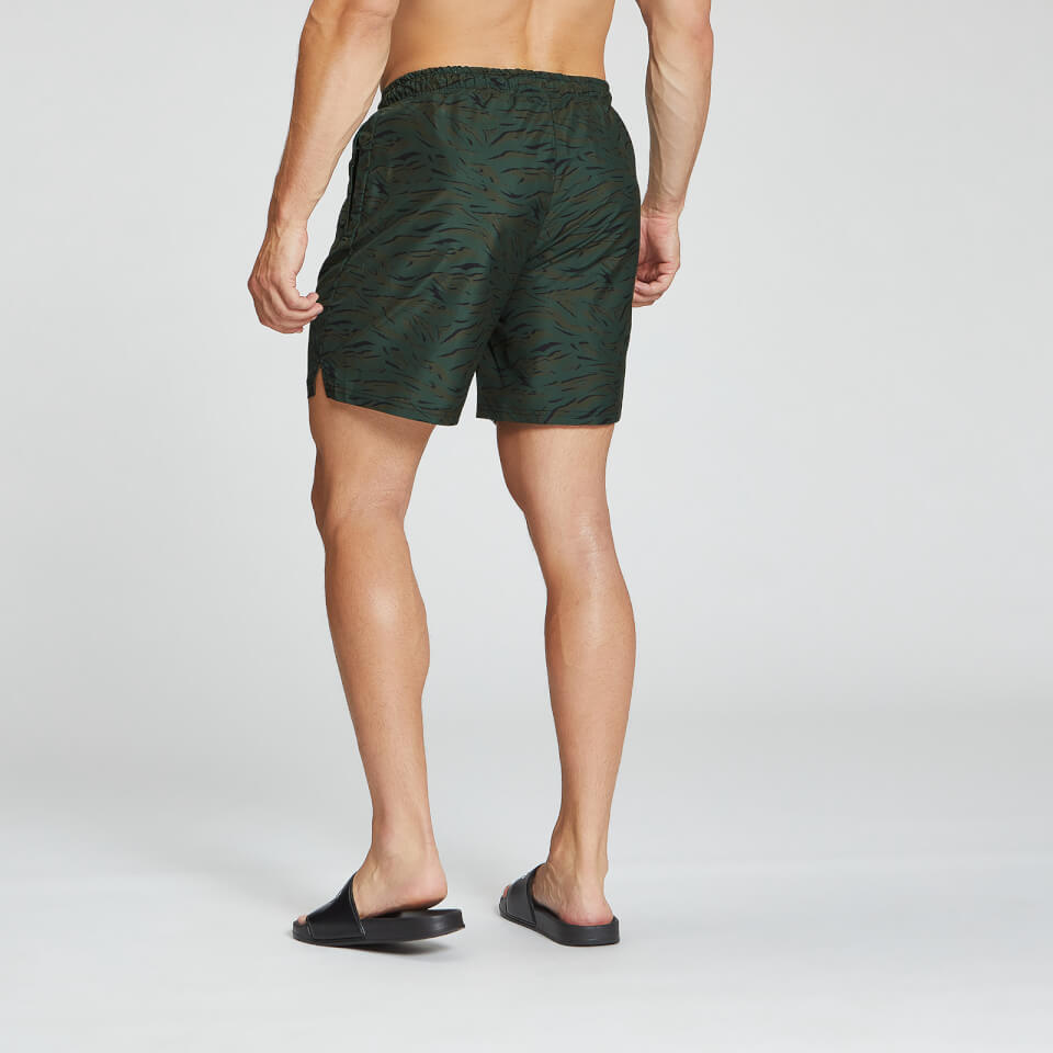 MP Men's Pacific Printed Swim Shorts - Green