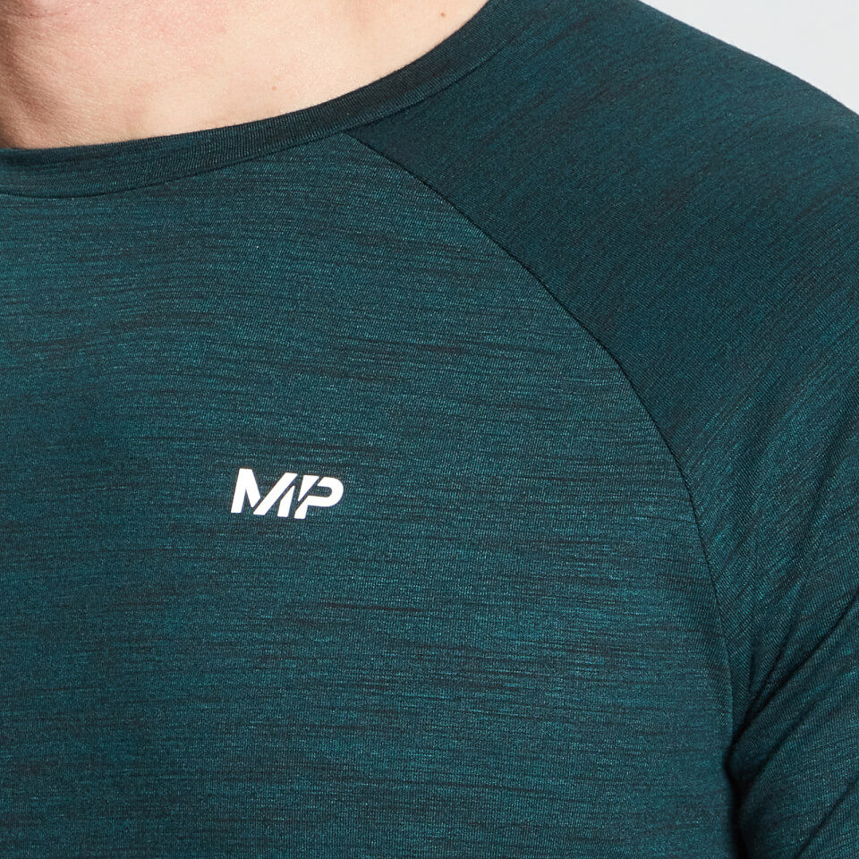 MP Men's Performance Short Sleeve T-Shirt - Deep Teal Marl - XXS