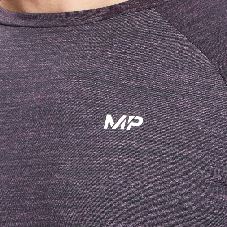 MP Men's Performance Long Sleeve Top - Smokey Purple Marl