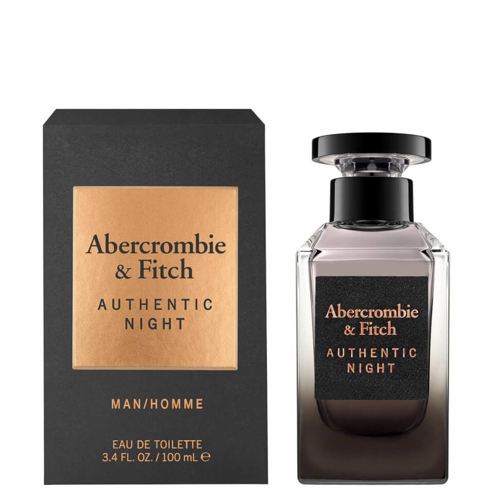 Abercrombie & Fitch Men's Authentic Night Eau de Toilette 100ml