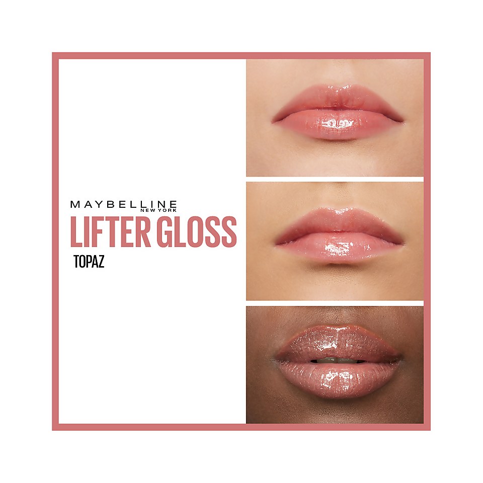 Maybelline Lifter Gloss Hydrating Lip Gloss with Hyaluronic Acid - 009 Topaz
