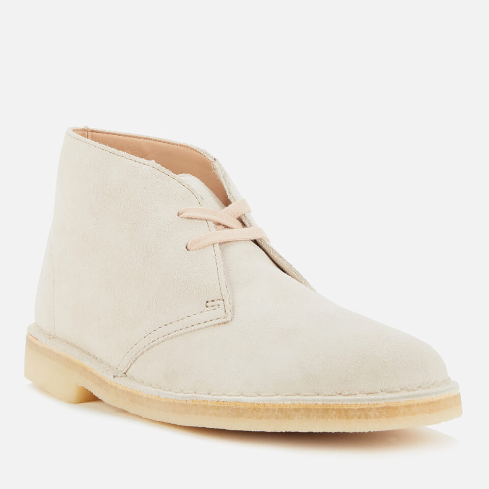 Clarks Original Women's Suede Boots - White | Worldwide | Allsole