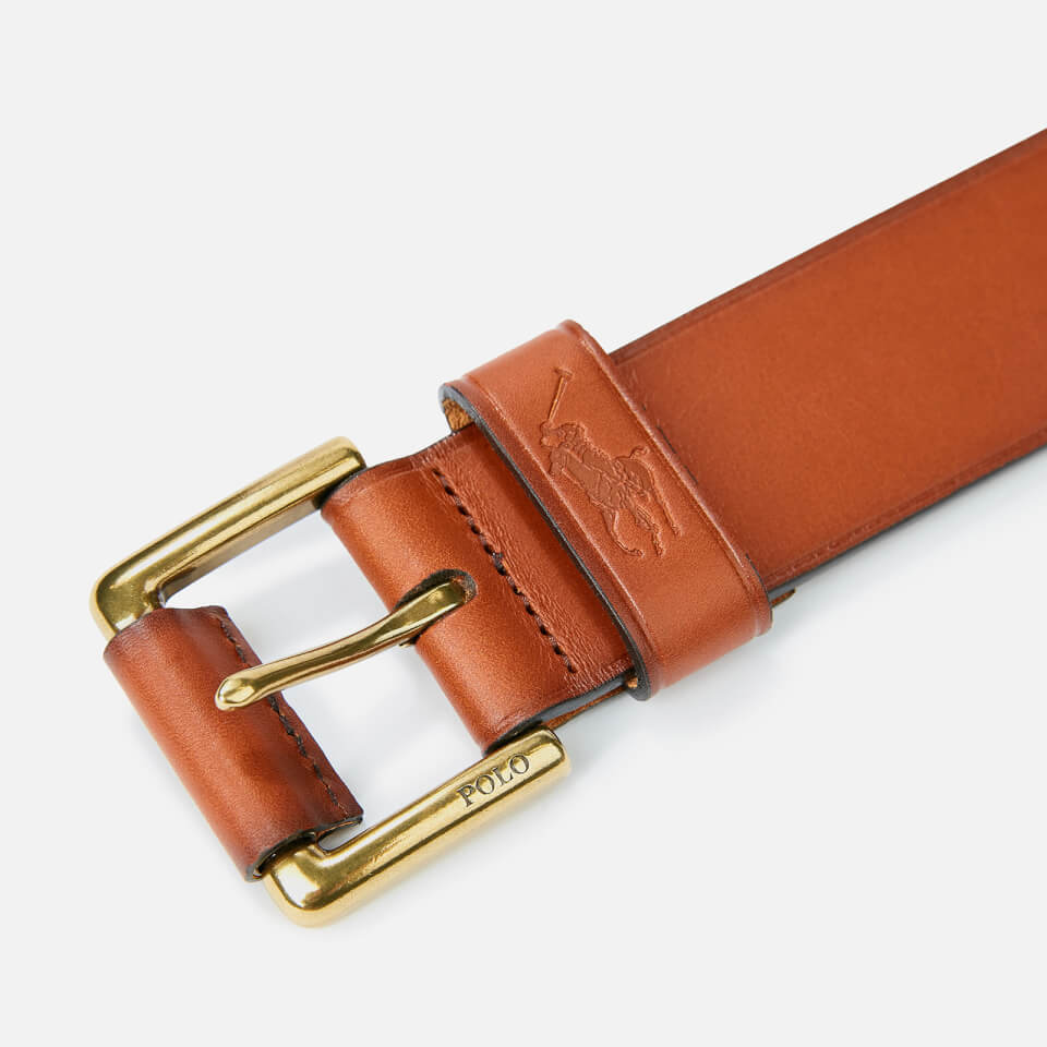 Polo Ralph Lauren Men's Pony Keeper Belt - Tan