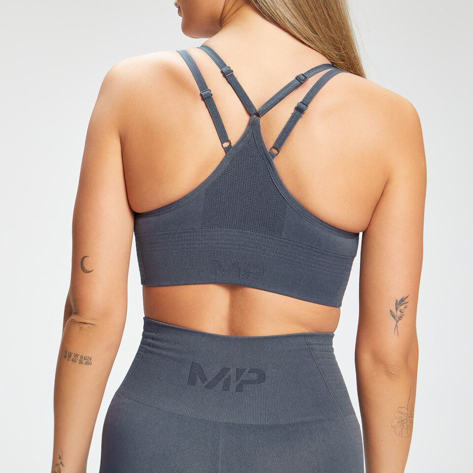 MP Women's Tempo Seamless Sports Bra - Graphite