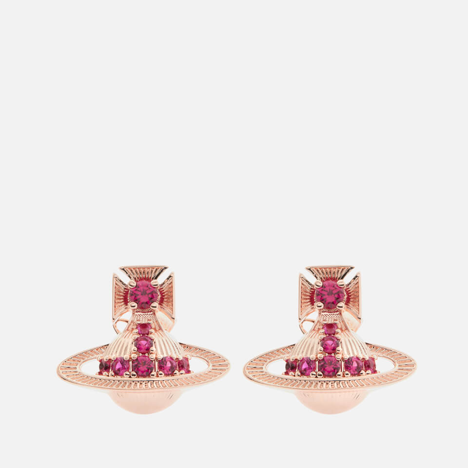 Vivienne Westwood Women's Chloris Bas Relief Earrings - Pink Gold