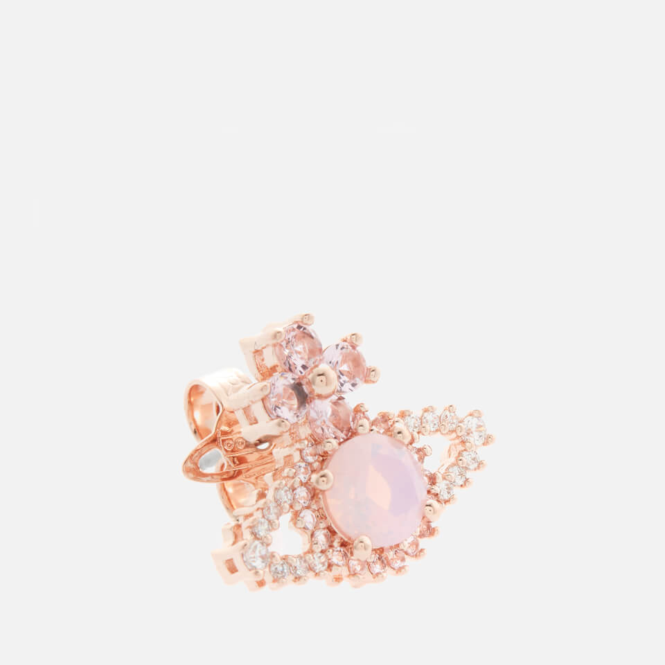 Vivienne Westwood Women's Valentina Orb Earrings - Pink Gold
