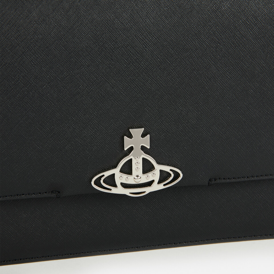 Vivienne Westwood Women's Debbie Large Bag with Flap - Black