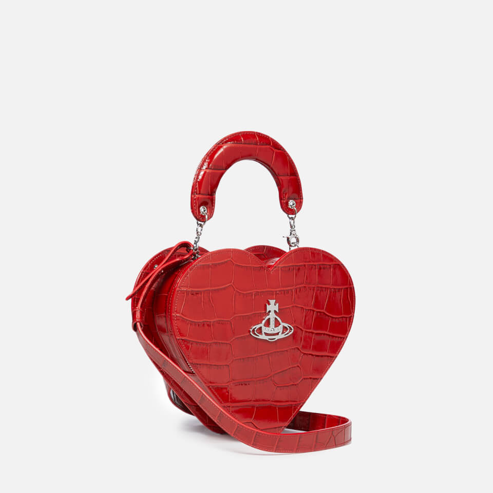 Vivienne Westwood Women's Josephine Heart Cross Body Bag - Red