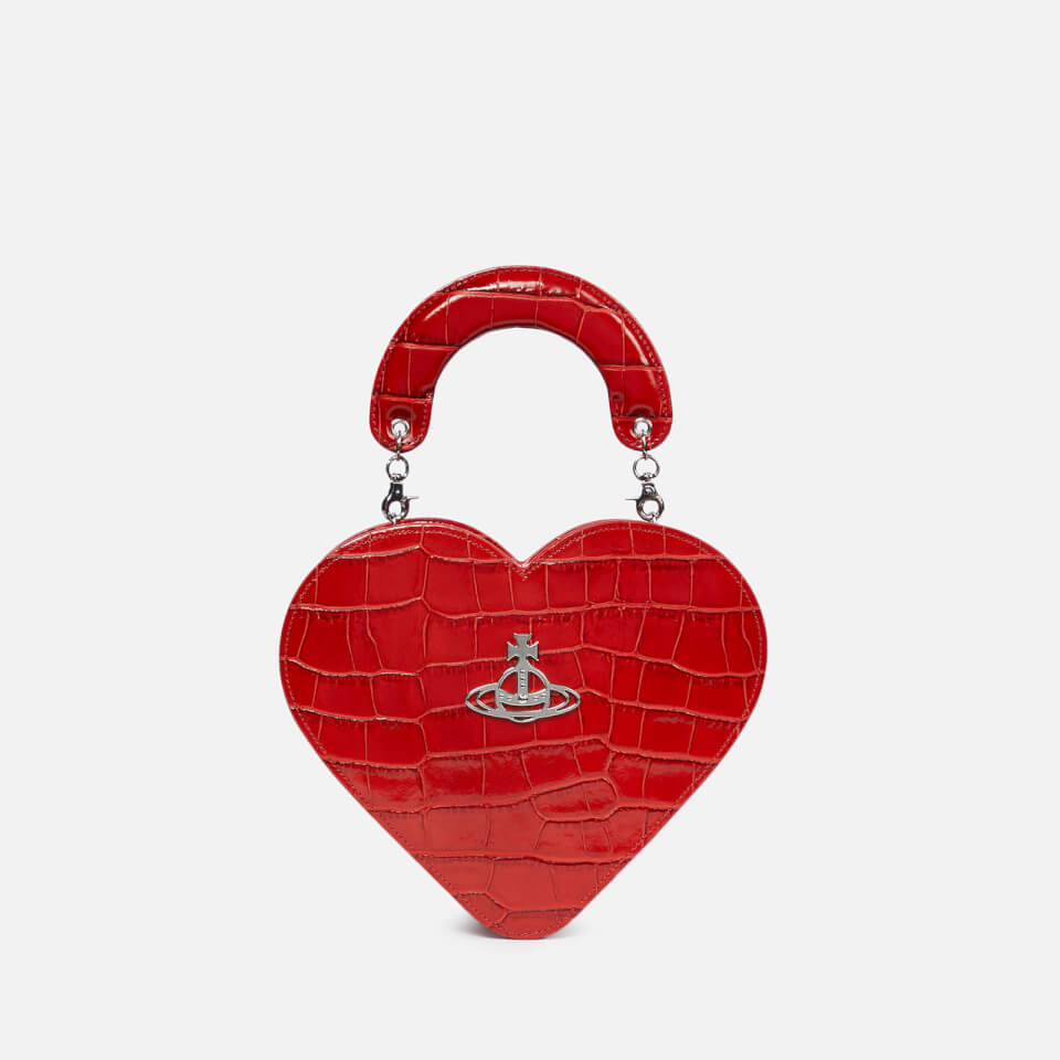 Vivienne Westwood Women's Josephine Heart Cross Body Bag - Red