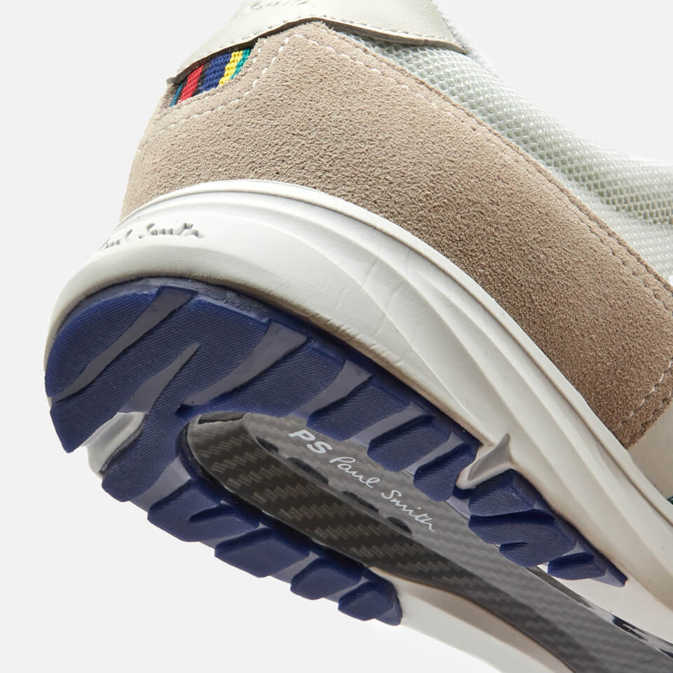 PS Paul Smith Men's Huey Running Style Trainers - White