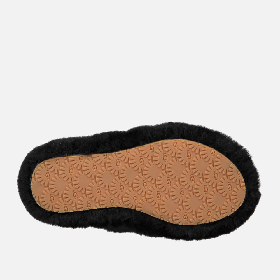UGG Kids' Fluff Yeah Slide Slippers - Black - UK 12 Kids 2