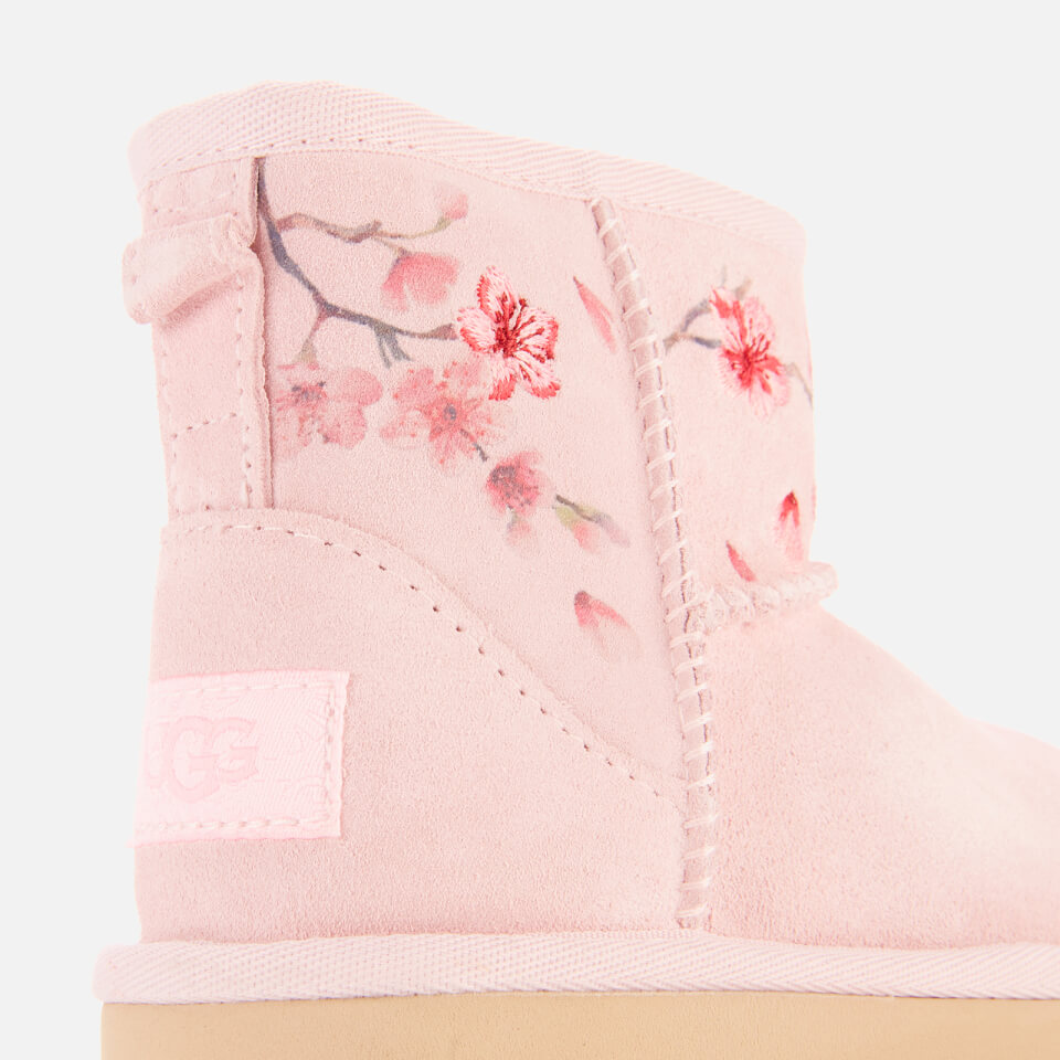 UGG Toddlers Classic Mini Blossom Boots Seashell Pink Allsole