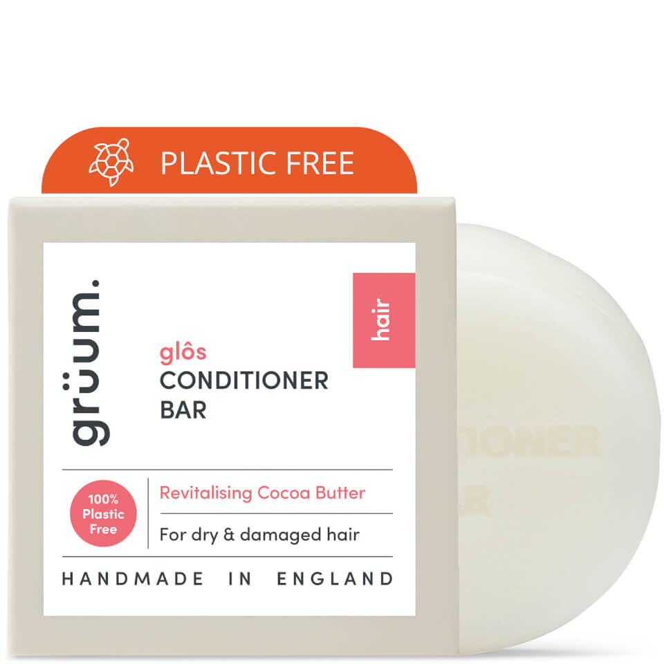 grüum Glôs Zero Plastic Revitalising Conditioner Bar 50g