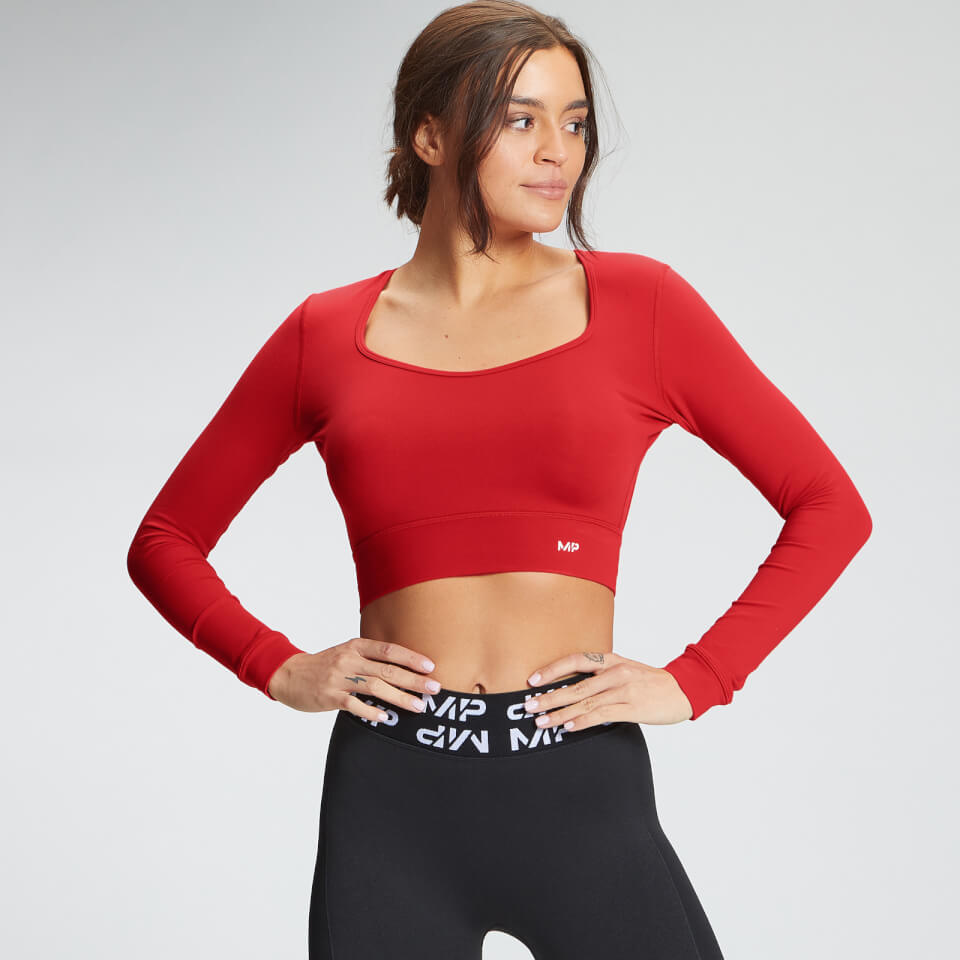 MP Women's Power Long Sleeve Top - Danger