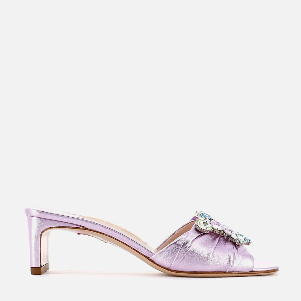 Sophia Webster Women s Margaux Mid Heeled Mules Lilac Mint Allsole